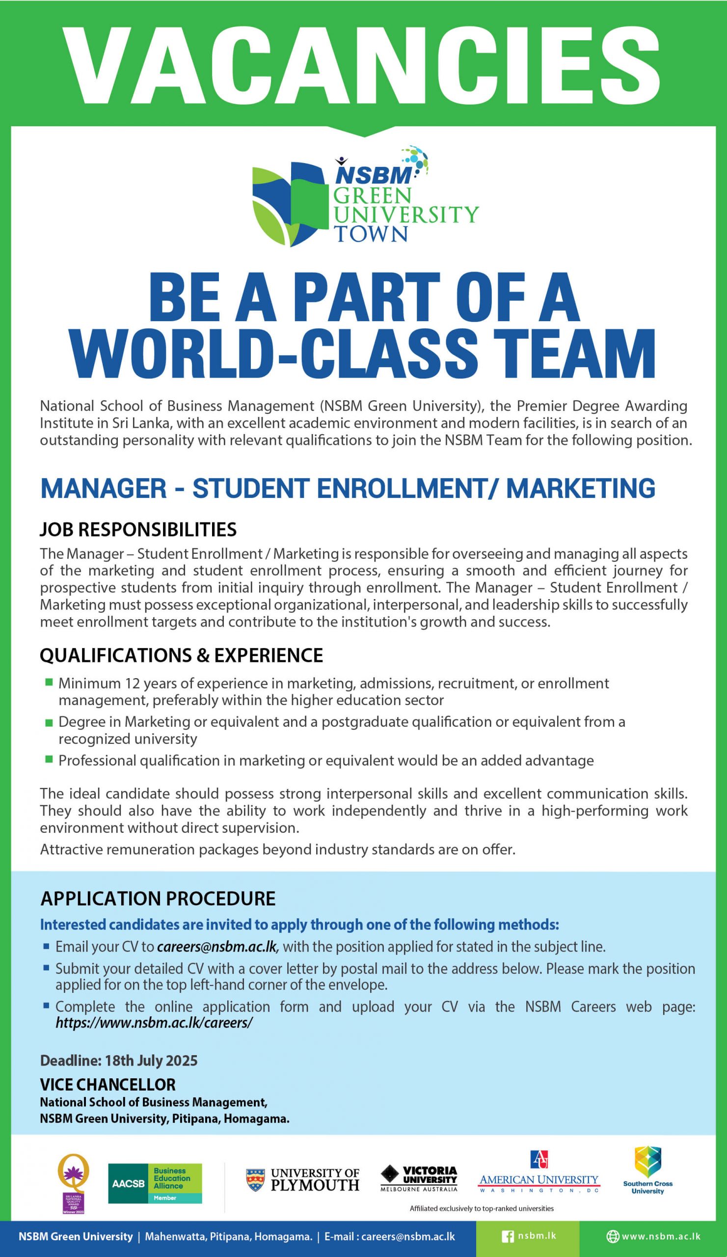 NSBM Vacancy_Marketing-7-7 | NSBM